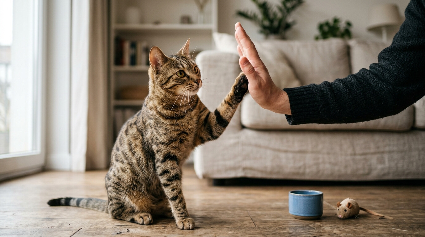 تامنیل ویدیو آموزش گام‌به‌گام «بزن قدش» به گربه